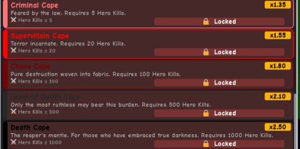 Criminal, Supervillain, Chaos, Hand of Death, Death
